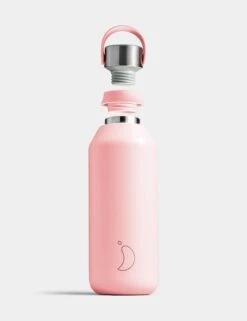 Series 2 Water Bottle 500ml - Blush Pink -Outlet Elevate Activewear Store chillys blush pink water bottle 500ml 4