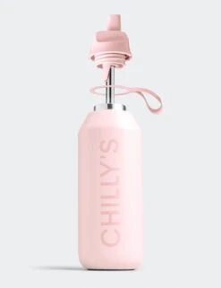 Series 2 Flip Water Bottle 500ml - Blush 10 Series 2 Flip Water Bottle 500ml - Blush -Outlet Elevate Activewear Store chillys series 2 flip water bottle blush 500ml 3