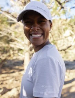 Columbia Coolhead II Ball Cap - White -Outlet Elevate Activewear Store columbia coolhead ii ball cap white 1840001 100 4