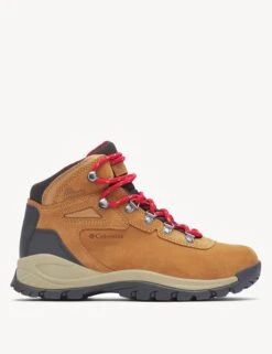 Columbia Newton Ridge Plus Waterproof Amped Hiking Boot - Elk/Mountain Red