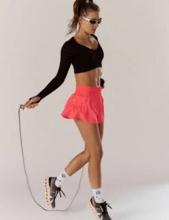 Get Your Flirt On Shorts - Electric Sunset 7 Get Your Flirt On Shorts - Electric Sunset -Outlet Elevate Activewear Store free people movement get your flirt on shorts electric sunset OB1211408 7762 3