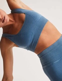 Good Karma Square-Neck Bra - Coastline 6 Good Karma Square-Neck Bra - Coastline -Outlet Elevate Activewear Store free people movement good karma square neck bra coastline OB1086898 4478 2