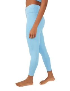 High Waisted 7/8 Wrap Lose Control Leggings - Alaskan Blue -Outlet Elevate Activewear Store free people movement hw 7 8 wrap lose control leggings alaskan blue OB1405439 5413 5