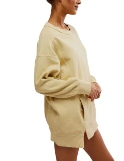 Intercept Tunic - Oatmilk 6 Intercept Tunic - Oatmilk -Outlet Elevate Activewear Store free people movement intercept tunic oatmilk OB1919529 1103 5