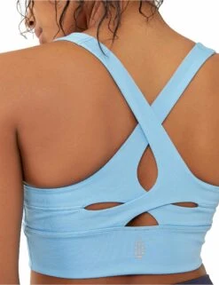 Under Control Bra - Alaskan Blue -Outlet Elevate Activewear Store free people movement under control bra alaskan blue OB1353254 5413 2