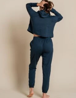 ReSet Hoodie - Midnight -Outlet Elevate Activewear Store girlfriend collective reset hoodie midnight 3023 4