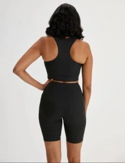RIB Paloma Bra - Black 13 RIB Paloma Bra - Black -Outlet Elevate Activewear Store girlfriend collective rib paloma bra black 2