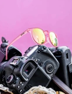 Goodr Influencers Pay Double - Pink -Outlet Elevate Activewear Store goodr sunglasses influencers pay double pink 4