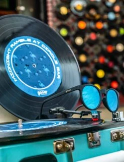 Goodr Midnight Ramble At Circle Bar - Black -Outlet Elevate Activewear Store goodr sunglasses midnight ramble at circle bar black 2