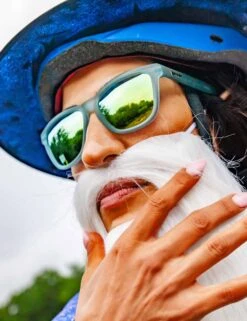 Goodr Sunbathing With Wizards - Blue -Outlet Elevate Activewear Store goodr sunglasses sunbathing with wizards blue 8