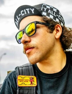 Goodr Whiskey Shots With Satan - Black -Outlet Elevate Activewear Store goodr sunglasses whiskey shots with satan black 3