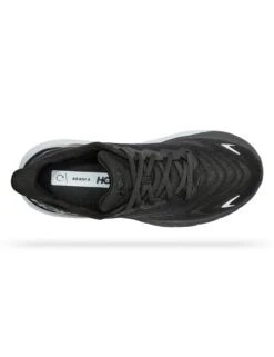 Hoka Arahi 6 - Black/White -Outlet Elevate Activewear Store hoka arahi 6 shoes black white 1123195 BWHT 7