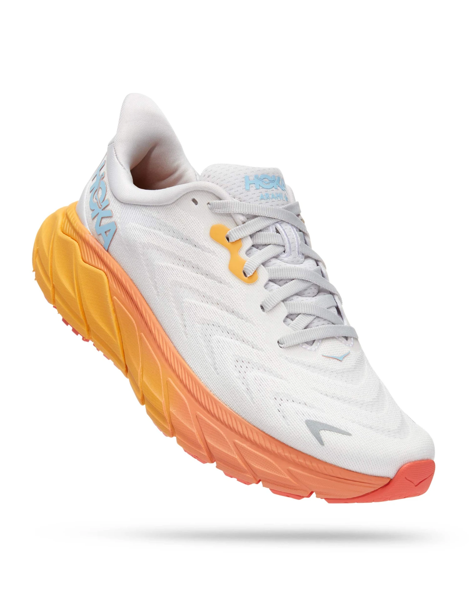 Hoka Arahi 6 - Nimbus Cloud/Blanc De Blanc 5 Hoka Arahi 6 - Nimbus Cloud/Blanc De Blanc - Image 5