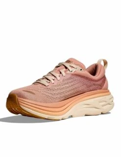Hoka Bondi 8 - Sandstone/Cream -Outlet Elevate Activewear Store hoka bondi 8 shoes sandstone cream 1127952 SNC 3