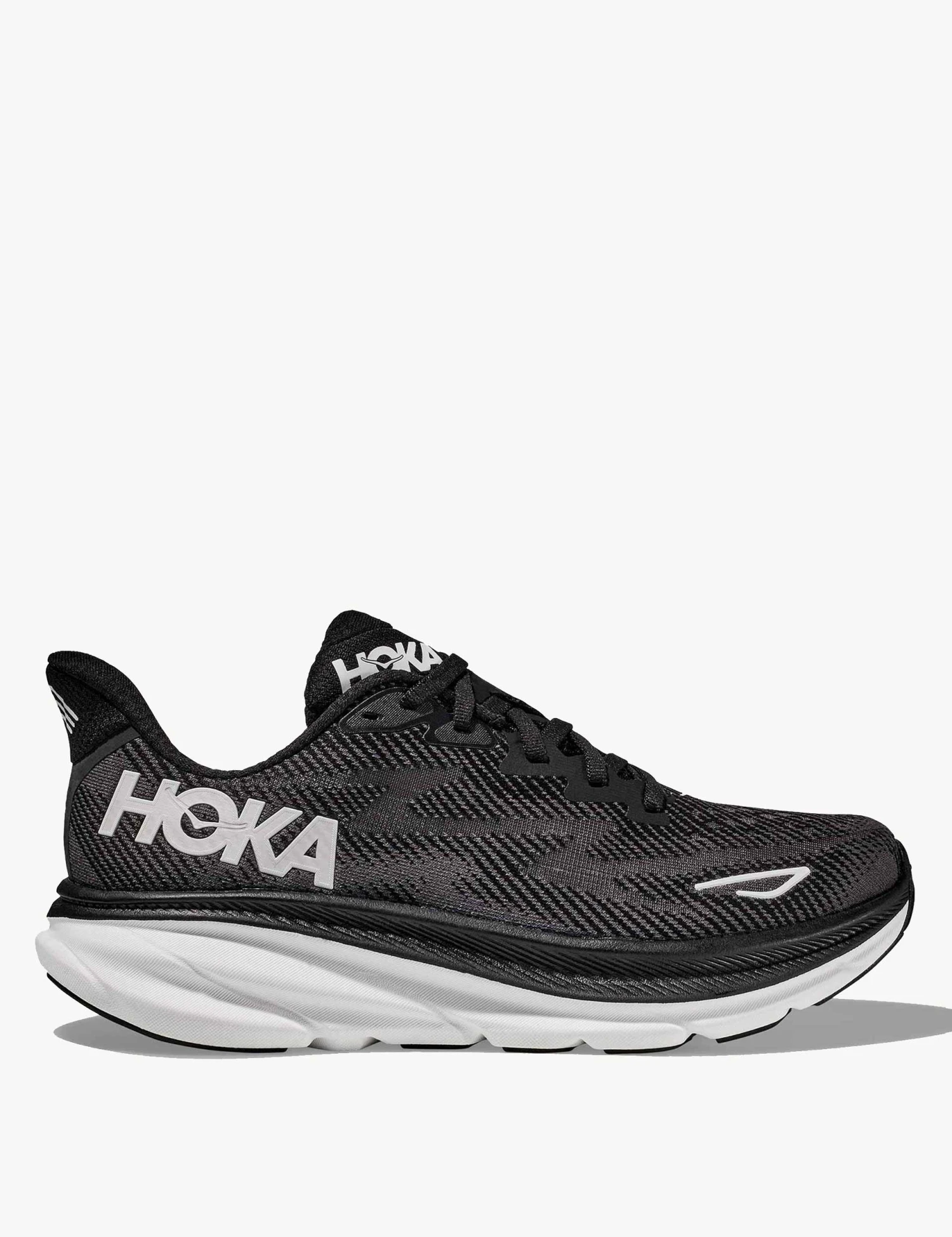 Hoka Clifton 9 - Black/White 1 Hoka Clifton 9 - Black/White