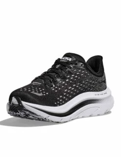 Hoka Kawana - Black/White -Outlet Elevate Activewear Store hoka kawana shoes black white 1123164 BWHT 7