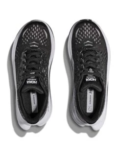 Hoka Kawana - Black/White -Outlet Elevate Activewear Store hoka kawana shoes black white 1123164 BWHT 8
