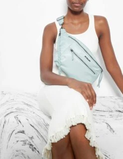 Bowery Sling - Silver Blue -Outlet Elevate Activewear Store mz wallace bowery sling silver blue 1347B1891 5