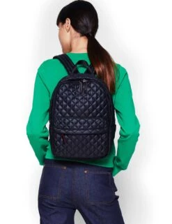 City Backpack - Black -Outlet Elevate Activewear Store mz wallace city metro backpack black body