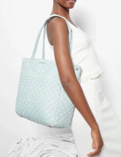 Large Metro Quatro Tote - Silver Blue -Outlet Elevate Activewear Store mz wallace large metro quatro tote silver blue 1430X1891 7