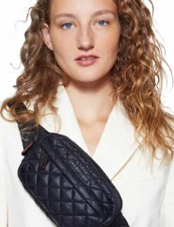 Metro Belt Bag - Black -Outlet Elevate Activewear Store mz wallace metro belt bag black 6