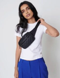 Metro Belt Bag - Black -Outlet Elevate Activewear Store mz wallace metro belt bag black 7