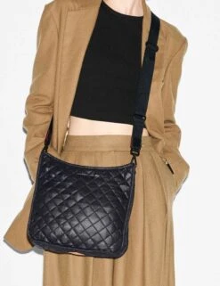 Metro Box Crossbody - Black 6 Metro Box Crossbody - Black -Outlet Elevate Activewear Store mz wallace metro box crossbody black 1532X1590 4