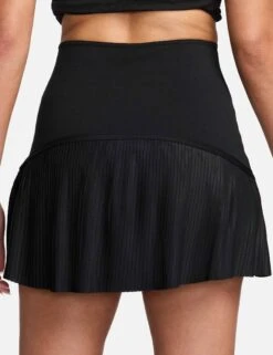 Nike Advantage Dri-FIT Tennis Skirt - Black/White -Outlet Elevate Activewear Store nike advantage dri fit tennis skirt black white fd6532 010 7