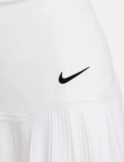 Nike Advantage Dri-FIT Tennis Skirt - White/Black -Outlet Elevate Activewear Store nike advantage dri fit tennis skirt white black fd6532 100 5