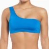 Nike Asymmetrical Bikini Top - Photo Blue