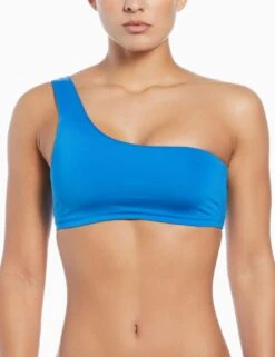 Nike Asymmetrical Bikini Top - Photo Blue