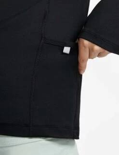 Nike Dri-FIT Element Crew - Black -Outlet Elevate Activewear Store nike dri fit element crew black CU3277 010 7