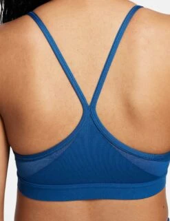 Nike Dri-FIT Indy Sports Bra - Court Blue/White -Outlet Elevate Activewear Store nike dri fit indy sports bra blue white cz4456 477 4