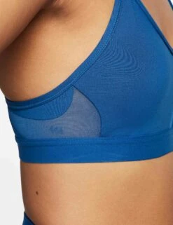 Nike Dri-FIT Indy Sports Bra - Court Blue/White -Outlet Elevate Activewear Store nike dri fit indy sports bra blue white cz4456 477 5