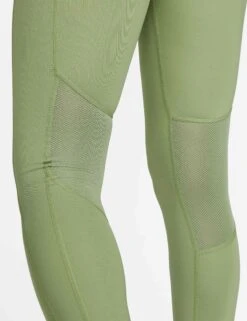 Nike Epic Fast Pocket Running Leggings - Oil Green/Reflective Silver -Outlet Elevate Activewear Store nike epic fast pocket running leggings green silver CZ9240 386 5