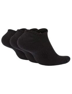 Nike Everyday Cushioned Socks (3 Pairs) - Black/White