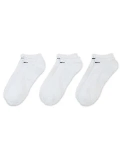 Nike Everyday Cushioned Socks (3 Pairs) - White/Black 7 Nike Everyday Cushioned Socks (3 Pairs) - White/Black -Outlet Elevate Activewear Store nike everyday cushioned socks white black SX7673 100 3