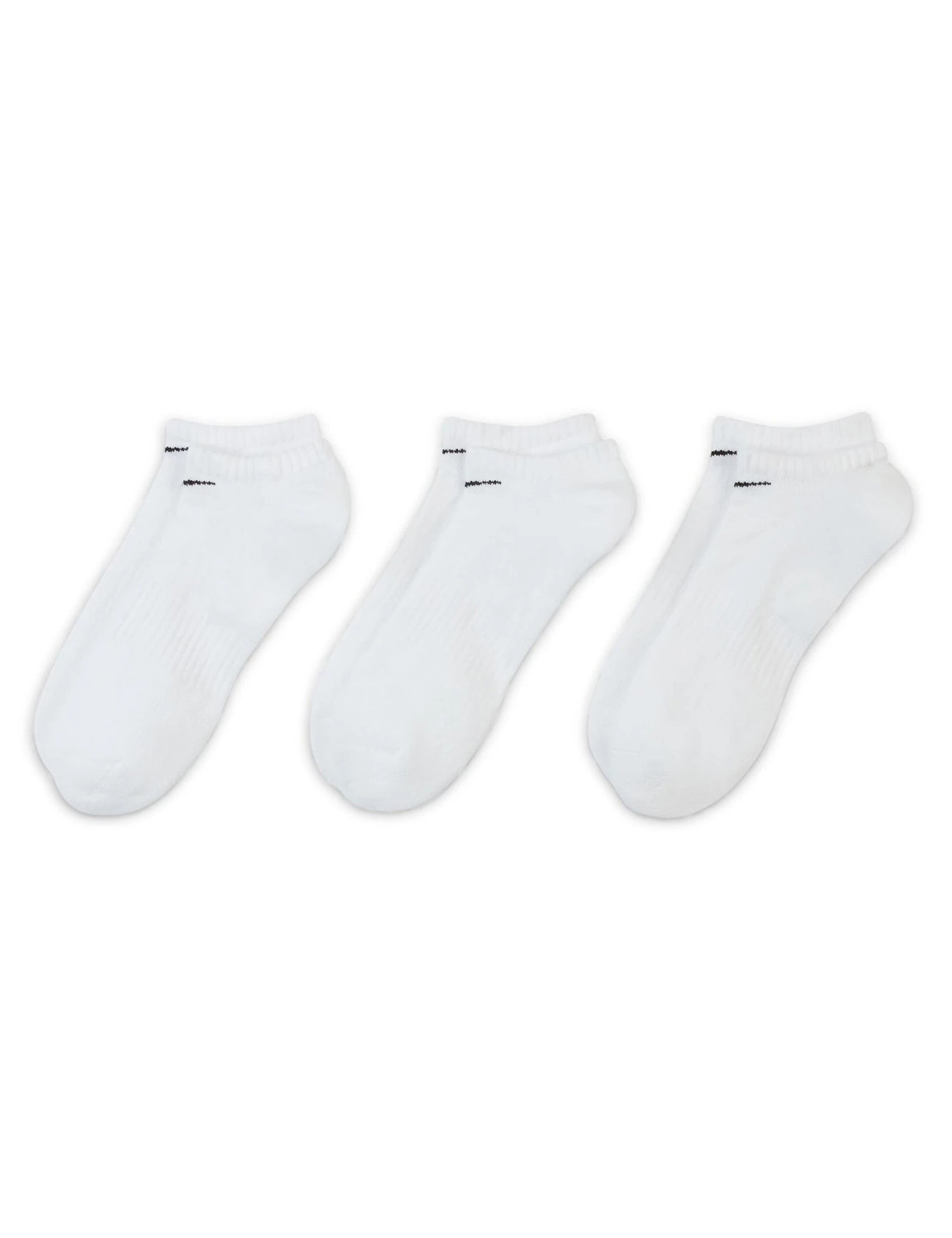 Nike Everyday Cushioned Socks (3 Pairs) - White/Black 3 Nike Everyday Cushioned Socks (3 Pairs) - White/Black - Image 3