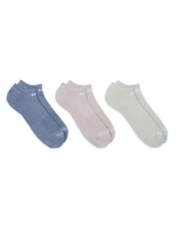 Nike Everyday Plus Cushioned No-Show Socks (3 Pairs) - Blue/Pink/Green