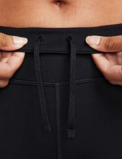 Nike Fast Mid-Rise 7/8 Leggings - Black/Reflective Silver -Outlet Elevate Activewear Store nike fast mid rise 7 8 leggings black silver fb4579 010 8