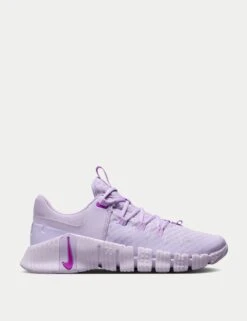 Nike Free Metcon 5 Shoes - Lilac Bloom/Vivid Purple/Barely Grape