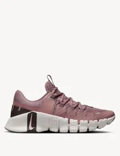 Nike Free Metcon 5 Shoes - Smokey Mauve/Platinum Violet/Light Bone/Velvet Brown
