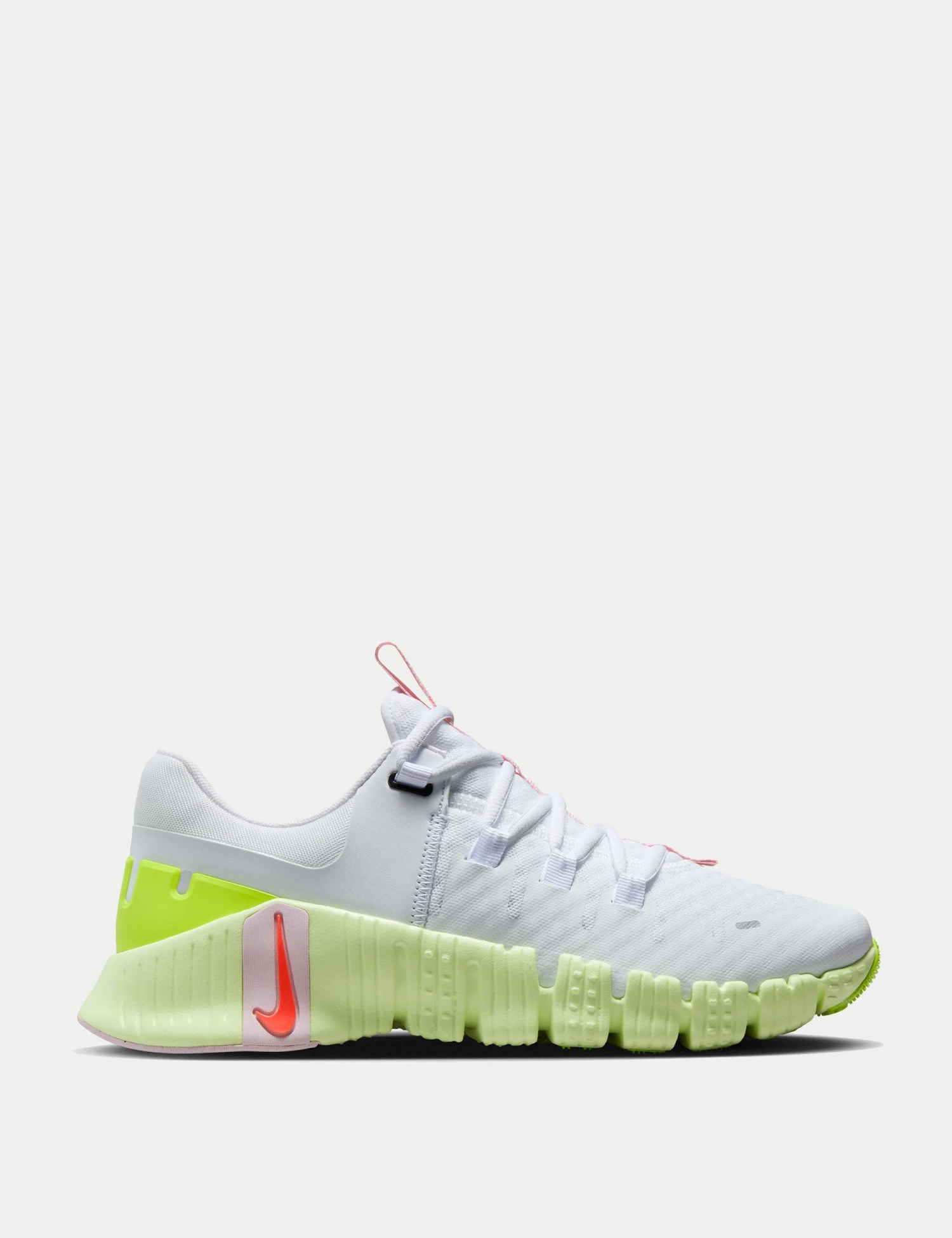 Nike Free Metcon 5 Shoes - White/Bright Crimson/Barely Volt 1 Nike Free Metcon 5 Shoes - White/Bright Crimson/Barely Volt