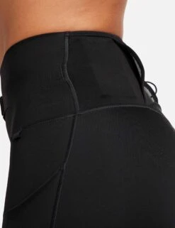 Nike Go Trail High Waisted 7/8 Leggings - Black/Dark Smoke Grey -Outlet Elevate Activewear Store nike go trail hw 7 8 leggings black grey fn2664 010 4