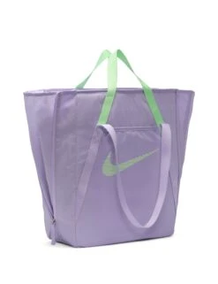 Nike Gym Tote - Lilac Bloom/Vapor Green -Outlet Elevate Activewear Store nike gym tote lilac green dr7217 512 7