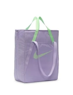 Nike Gym Tote - Lilac Bloom/Vapor Green -Outlet Elevate Activewear Store nike gym tote lilac green dr7217 512 8