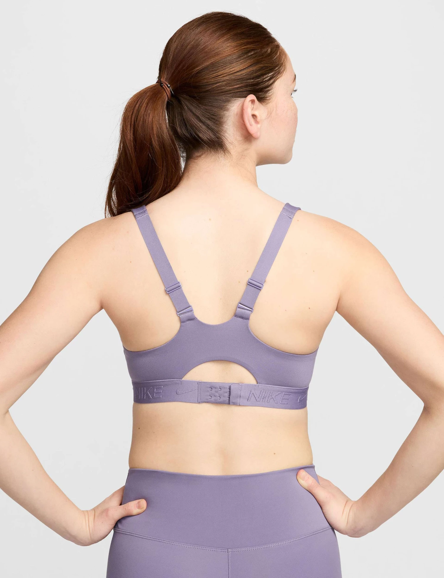 Nike Indy High Support Sports Bra - Daybreak/Black 2 Nike Indy High Support Sports Bra - Daybreak/Black - Image 2