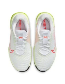 Nike Metcon 9 Shoes - White/Bright Crimson/Volt/Barely Volt -Outlet Elevate Activewear Store nike metcon 9 shoes white crimson volt dz2537 101 3