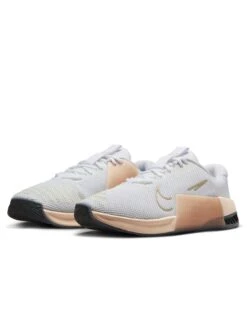 Nike Metcon 9 Shoes - White/Metallic Gold Grain/Sanddrift -Outlet Elevate Activewear Store nike metcon 9 shoes white grain sanddrift dz2537 104 3