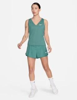 NikeCourt Victory Tennis Tank - Bicoastal/White -Outlet Elevate Activewear Store nike nikecourt victory tennis tank bicoastal white cv4784 361 3